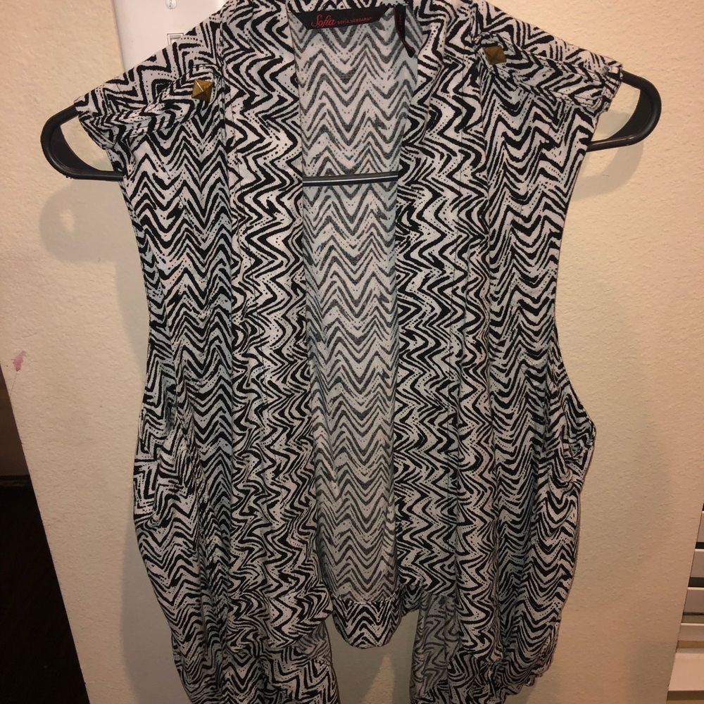 Sleeveless Cardigan